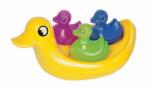 Dohány Jucărie de apă Familie de răţuşte Dohány galbenă de la 3 ani (DH449)