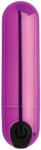  10X Vibrating Metallic Bullet - Purple Kemény vibrátor