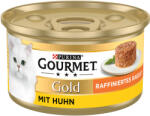 Gourmet 24x85g Gourmet Gold Rafinált ragu csirke nedves macskatáp 20% kedvezménnyel