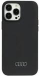Audi Husa Audi Silicone Case iPhone 13 Pro Max 6.7" black/black hardcase AU-LSRIP13PM-Q3/D1-BK - pcone
