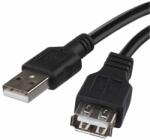 EMOS USB kábel 2.0 A - A/F csatlakozó 2m (2333170022)