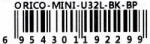 ORICO MINI HUB USB-A, 3x USB-A (2x2.0, 1x3.1), MINI-U32L-BK-BP (MINI-U32L-BK-BP) - pcone