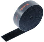 Mcdodo Velcro tape, cable organizer Mcdodo VS-0961, 3m (black) (26489) - 24mag