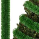 SPRINGOS Karácsonyi girland, 6m, 10 cm átmérő, zöld (CA0922)