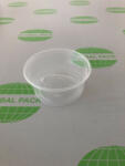 Globál Pack Hagner kerek doboz átlátszó 250 ml PP mikrózható / 100db
