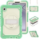  Husă SOLID 360 durabilă pentru Samsung Galaxy Tab A9 verde deschis