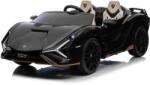 Beneo Lamborghini Sian Elektromos játékautó 4x4, fekete, 2, 4 GHz Távirányító, USB/AUX bemenet, Bluetooth, lengéscsillapított felfüggesztés, EVA kerekek, LED világítás, ORIGINAL liszensz