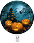 Halloween Sensations papírtányér 8 db-os 23 cm FSC - lord