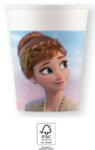 Jégvarázs Disney Jégvarázs Wind papír pohár 8 db-os 200 ml FSC