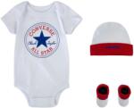 Converse classic ctp infant hat bodysuit bootie set 3pk 6-12 m | Copii | Body | Roșu | MC0028-R4F (MC0028-R4F)