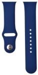 DEVIA DELUXE SPORT pótszíj (egyedi méret, szilikon, állítható) SÖTÉTKÉK Apple Watch Series 4 44mm, Apple Watch Series 3 42mm, Apple Watch Series 6 44mm, Apple Watch Ultra 49mm, Apple Watch Se (ST324918)