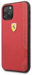 CG Mobile Ferrari iphone 11Pro Max Piros carbon/fekete tok (FESITHCN65RE)
