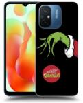 Picasee Husă neagră din silicon pentru Xiaomi Redmi 12C - Grinch