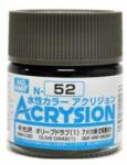 Mr. Hobby Acrysion Paint N-052 Olive Drab (1) (10ml)