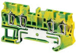 Schneider Földelő sorkapocs 1-szintes 0, 08-2, 5mm2 zöld/sárga TS35 rugószorításos Linergy TR Schneider NSYTRR24PE (NSYTRR24PE)