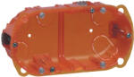 Legrand Süllyesztett szerelvénydoboz univerzális 2-es ovális 143mmx 72mmx 67mm-átmérő Batibox Legrand 080122 (080122)