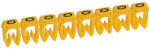 Legrand Vezeték- és sorkapocsjelölő (O) 0, 5-1, 5mm2 füzet műanyag sárga bepattintó CAB3 Legrand 038314 (038314)