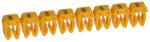 Legrand Vezeték- és sorkapocsjelölő (=) 0, 5-1, 5mm2 füzet műanyag sárga bepattintó CAB3 Legrand 038275 (038275)
