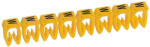 Legrand Vezeték- és sorkapocsjelölő (W) 1, 5-2, 5mm2 füzet műanyag sárga bepattintó CAB3 Legrand 038352 (038352)