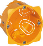 Legrand Gipszkarton szerelvénydoboz 1-es kerek 71mm 71mmx 67mm-átmérő sárga műanyag BatiBox Legrand 080051 (080051)