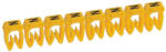 Legrand Vezeték- és sorkapocsjelölő (N) 1, 5-2, 5mm2 füzet műanyag sárga bepattintó CAB3 Legrand 038343 (038343)