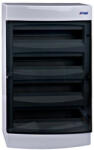 Schrack Falonkívüli kiselosztó 4-soros 72KE átlátszó ajtó Schrack BK080108 (BK080108)
