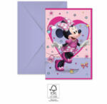 Procos Invitaţii - Disney Minnie Mouse 6 buc