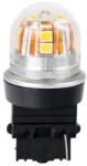 m-tech Bec LED M-TECH Platinum, PY27W, 12-24V, L2.5x15d, 15 x 2835SMD, CANBUS, lumina galbena (LB830Y-01B)