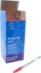 BLUERING Golyóstoll eldobható kupakos Bluering® , írásszín piros (JJ20103C) - tonerpiac