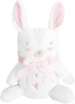 KikkaBoo Paturica cu broderie 3D Kikka Boo - Rabbits in Love, 75 x 100 cm (31103020110) Lenjerii de pat bebelusi‎, patura bebelusi