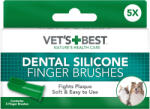  Vet's Best Vet's Best® ujjra húzható fogkefe kutyáknak, macskáknak, 5db