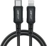 ACEFAST C4-01 Lightning 1, 8m, 30W, 3A Negru