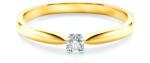 SAVICKI Inel de logodnă SAVICKI: aur bicolor, diamant - savicki - 3 178,00 RON