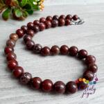 Kristály Jóga Shop Breccsajáspis 10 mm-es ásvány gyöngysor