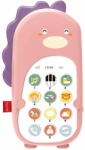  Aga4Kids Dětský telefon Dinosaurus Růžový