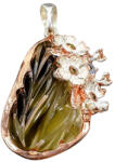 Frumoasa Venetiana Pandantiv argint cuart lemon (C2089)
