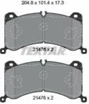 TEXTAR set placute frana, frana disc TEXTAR 2147601 (2147601)