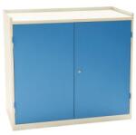 Manutan Dulap de atelier pentru scule Manutan, 91, 5 x 100 x 50 cm, gri/albastru M1141002