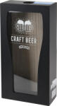 H&S Cutie din lemn pentru capace H&S - Bere artizanală, 13 x 5, 8 x 24 cm, negru (HZ2004200) Suport sticla vin