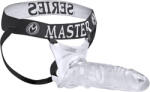 Master Series Grand Mamba XL Style Cock Sheath Silver Inel pentru penis