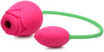 Bloomgasm 15X Rose Duet Pink Silicone Sucking Rose & Vibrating Pink Vibrator