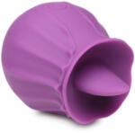 Bloomgasm 10X Wild Violet Purple Licking Silicone Stimulator Purple Vibrator