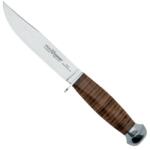Fox Knives EUROPEAN CAMPING tőr, bőr markolat, tokkal, 24, 5 cm, 610/13 (610/13)