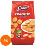 Croco Set 4 x Biscuiti Sarati Croco Crackers Sare 400 g (FXE-4xEXF-TD-EXF15399)