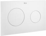 ROCA Clapeta cu dubla actionare, pentru rezervor incastrat, alb mat, Roca PL10. A Dual 890189207 890189207 (890189207)