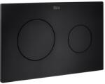 ROCA Clapeta cu dubla actionare, pentru rezervor incastrat, negru mat, Roca PL10. A Dual 890189206 890189206 (890189206)