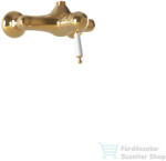 Bugnatese OXFORD termosztátos zuhany csaptelep 3/4-es felső csatlakozással rúdhoz, arany 6337DO (6337DO)
