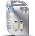 m-tech M-Tech, Szofita LED izzó, C5W, 4xSMD5050, Fehér, 2db