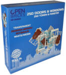 Open Brick Source Jucarie - Seturi de constructie - Usi si ferestre (250 piese) (OB-BS8902) - drool