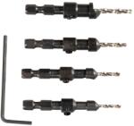 Makita Set Freze Cu Varf Centrare 4buc D-73455 0088381584722 - D-73455 (d-73455) Burghiu